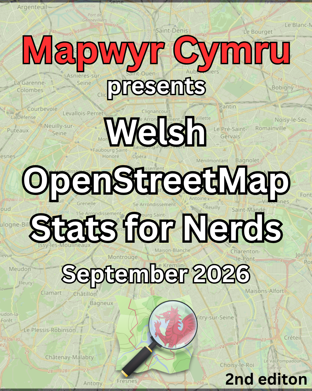 Welsh OSM Stats for OSM Nerds (#2, September 2026)